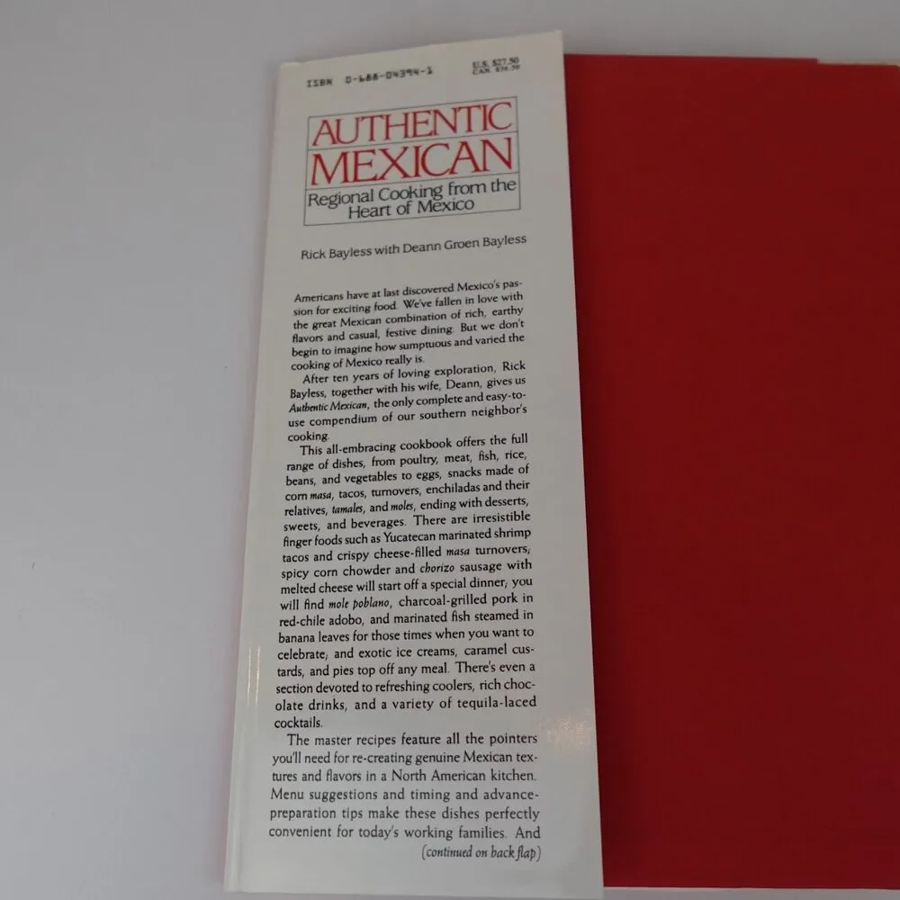 Authentic Mexican : Regional Cooking from the Heart of Mexico Ric